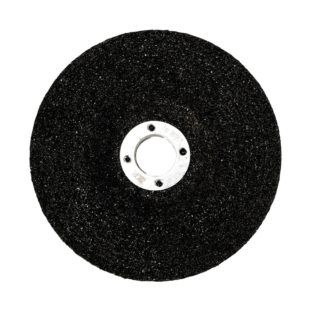 Forney 71876 Grinding Wheel, 4 in Dia, 1/4 in Thick, 5/8 in Arbor, 24 Grit, Coarse, Aluminum Oxide Abrasive - 2