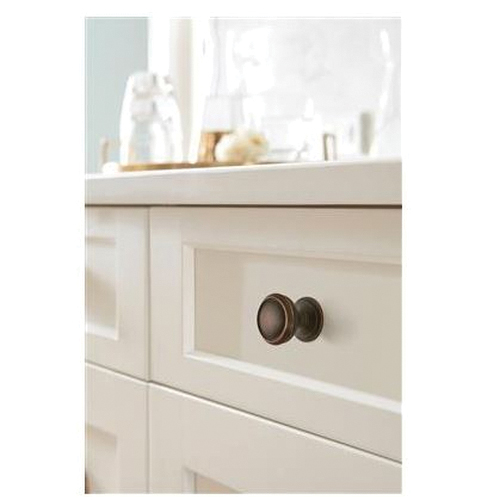 Amerock BP55342ORB Cabinet Knob, 1-1/4 in Projection, Traditional, 1-1/4 in, Zinc, Oil-Rubbed Bronze - 2