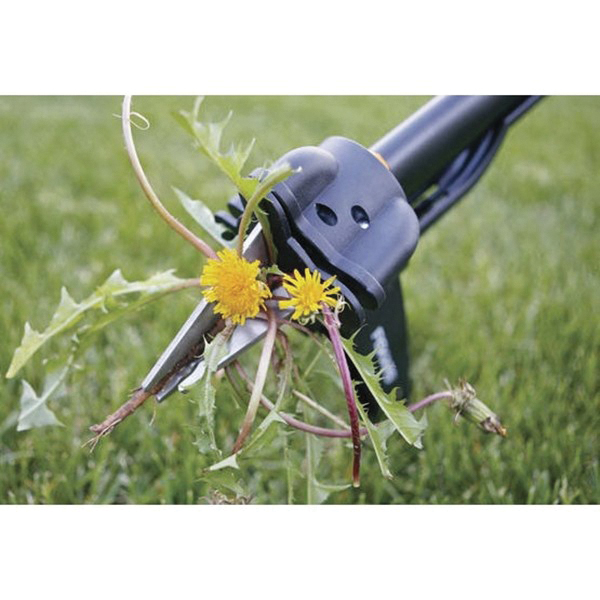 Fiskars 78806935C Triple-Claw Weeder, Stainless Steel Blade, Aluminum Handle, 39 in L Handle - 3
