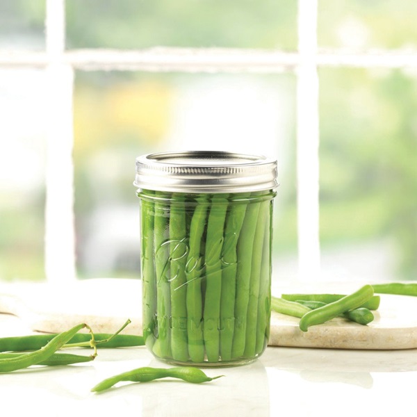 Ball 1440066000 Mason Jar, 16 oz Capacity, Glass, Case of 12 Jars - 2