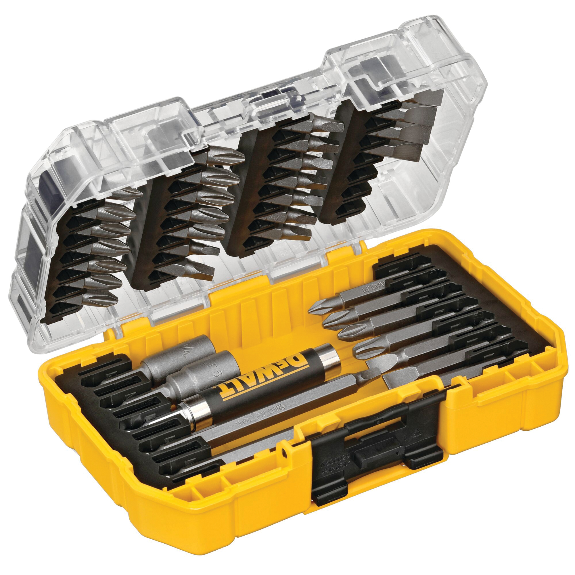DEWALT DW2163 Screwdriver Bit Set with ToughCase+ System, 37-Piece, Standard, Steel - 3