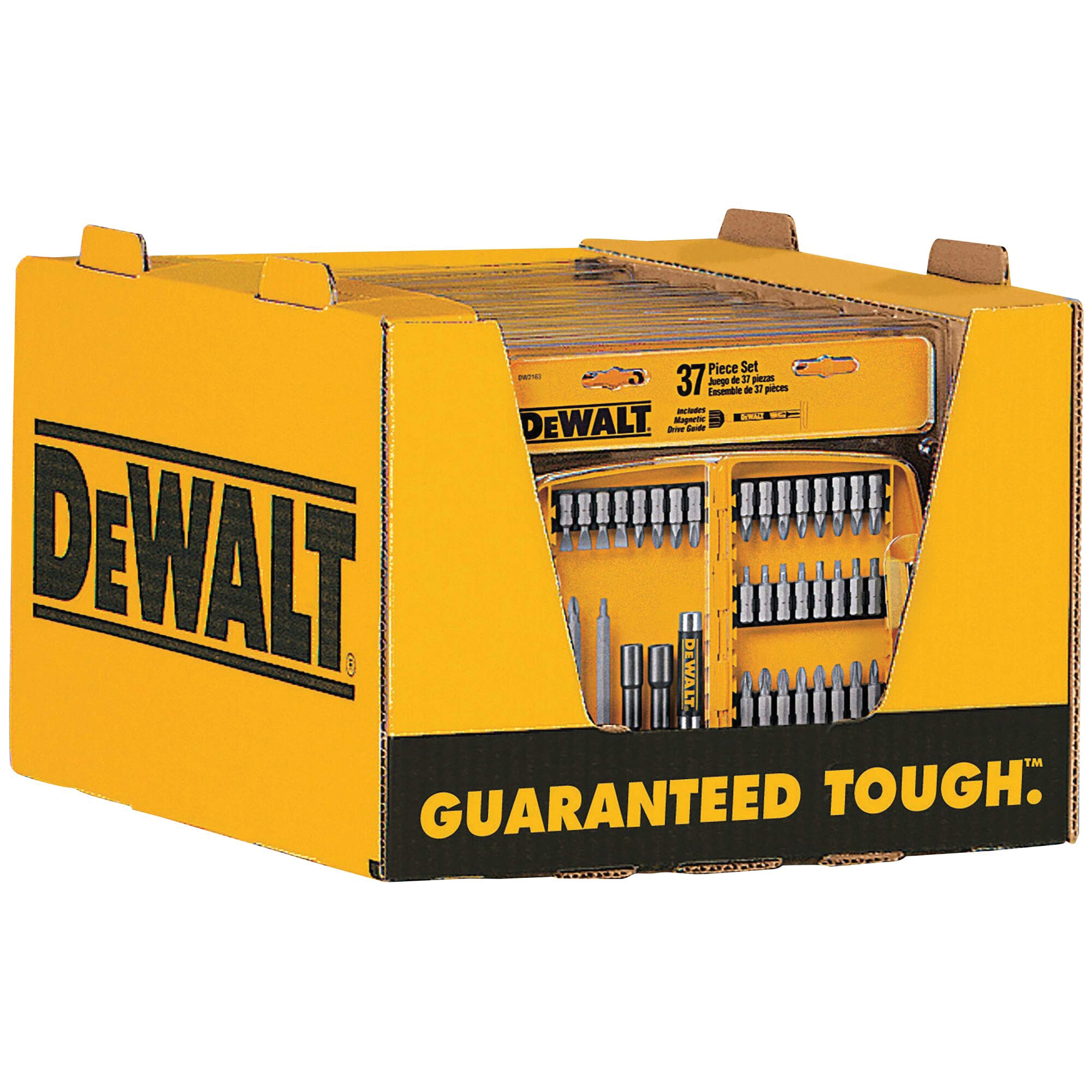 DEWALT DW2163 Screwdriver Bit Set with ToughCase+ System, 37-Piece, Standard, Steel - 4