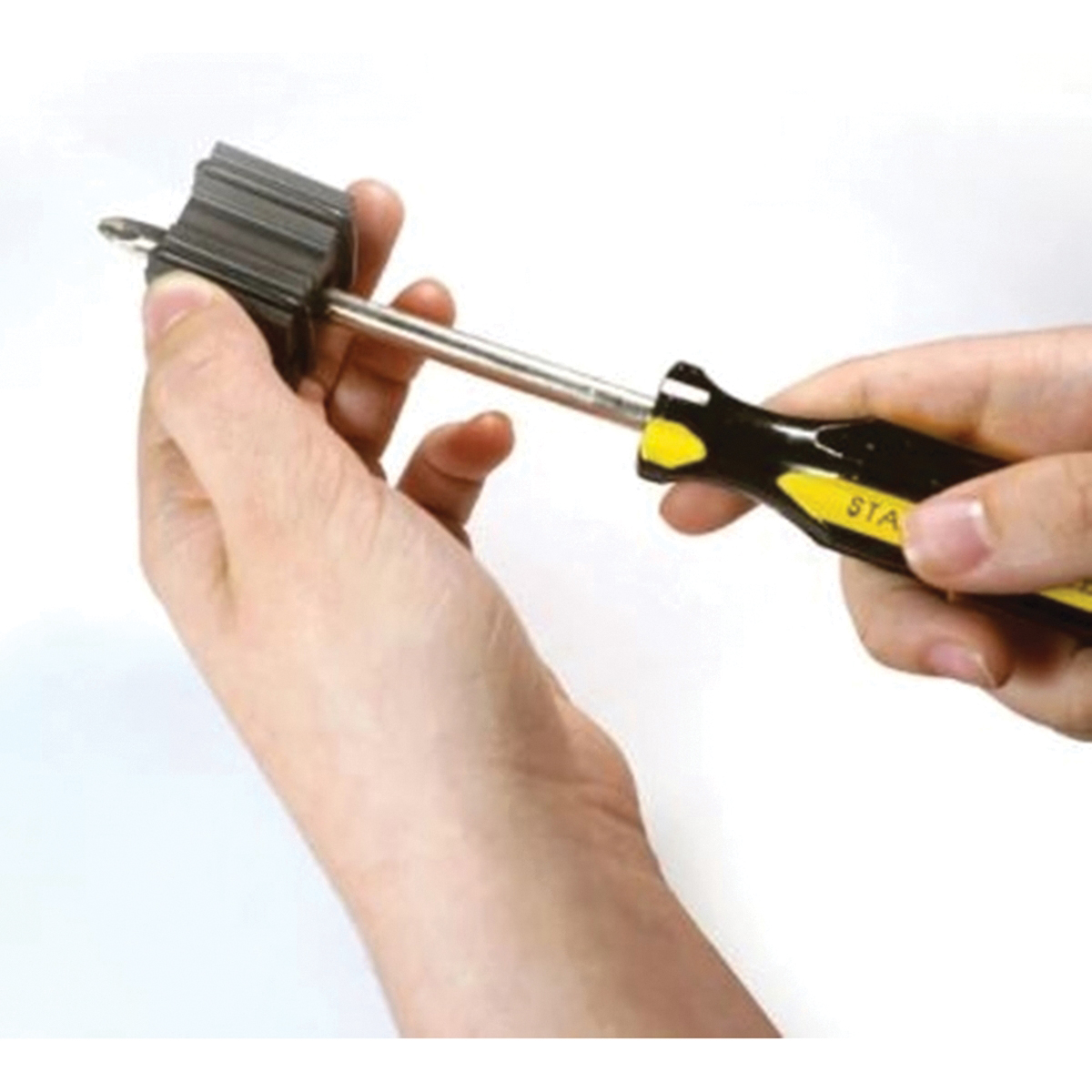 Magnet Source 07224 Screwdriver Magnetizer/De-Magnetizer, 1 in L, 1 in W, 1 in H, Ceramic/Rubber - 2