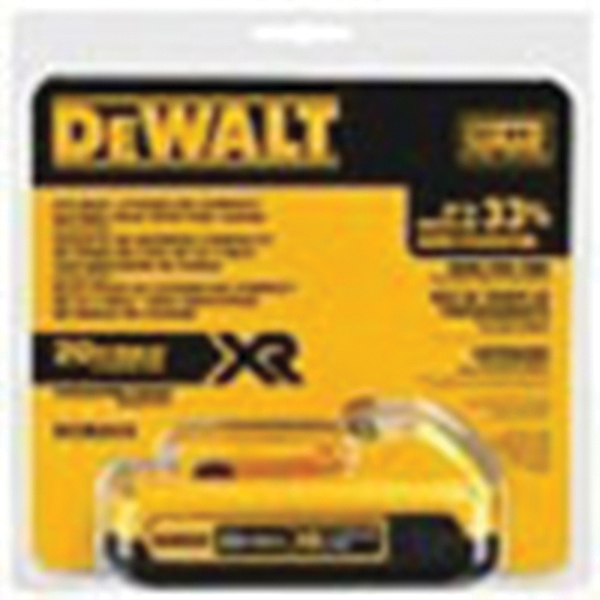 DEWALT 20V MAX Series DCB203 Rechargeable Battery Pack, 20 V Battery, 2 Ah, 35 min Charging - 3