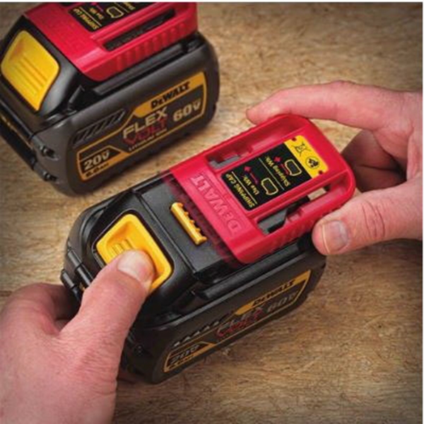 DEWALT DCB606 Rechargeable Battery Pack, 20/60 V Battery, 6 Ah, 1 hr Charging - 2