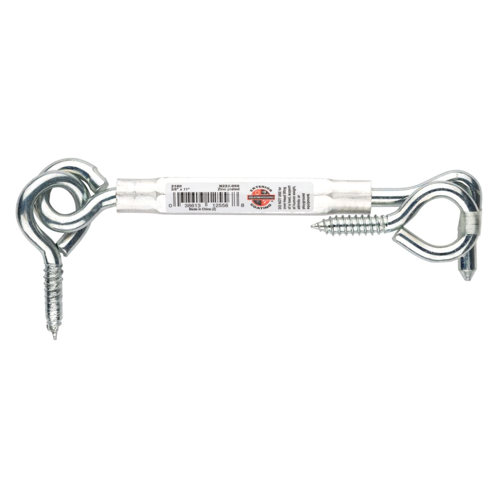 National Hardware 2180BC Series N222-059 Gate Hook, Aluminum/Steel, Zinc - 3