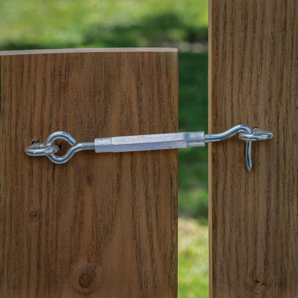 National Hardware 2180BC Series N222-059 Gate Hook, Aluminum/Steel, Zinc - 4