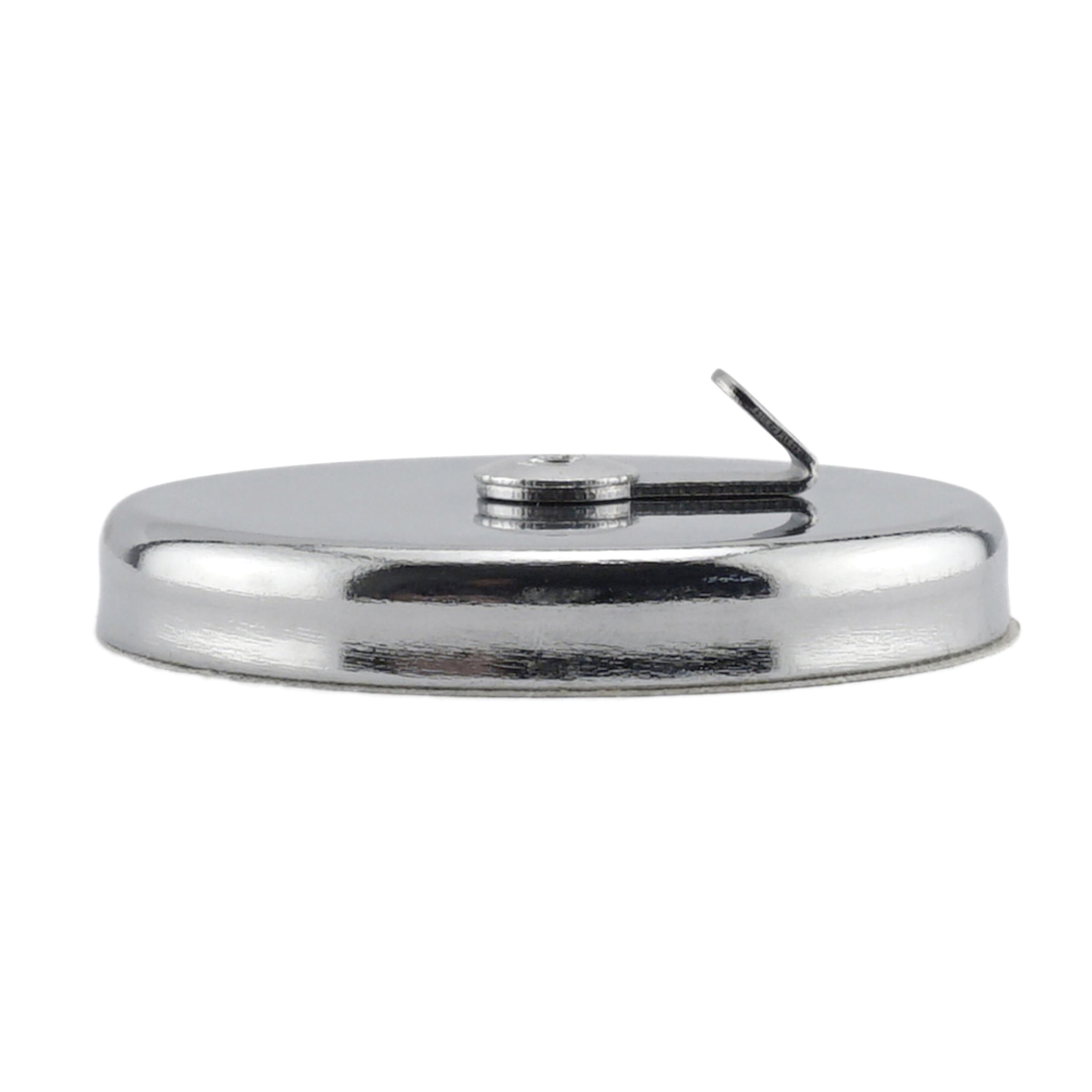 Magnet Source 07254 Ring Magnetic Hook, Ceramic, Chrome, 1 -Hook, 35 lb - 2