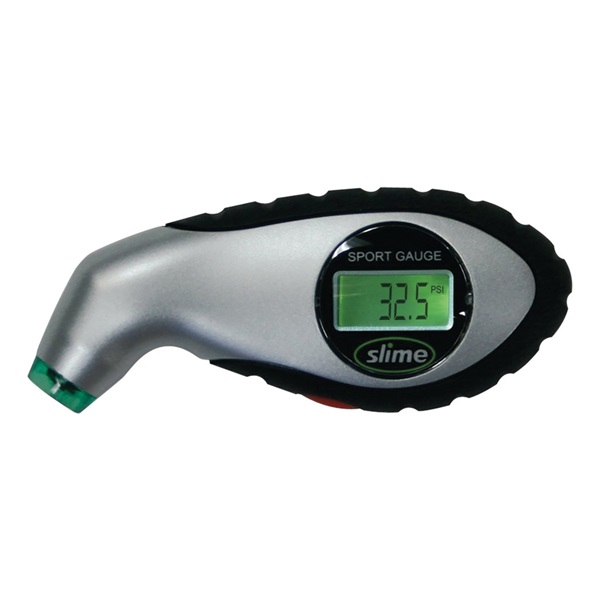 Slime 20017 Sport Tire Gauge, 5 to 150 psi, Plastic Gauge Case - 2