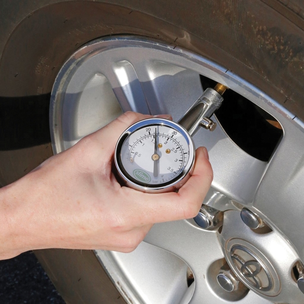 Slime 20049 Tire Gauge, 5 to 60 psi, Brass Gauge Case - 3