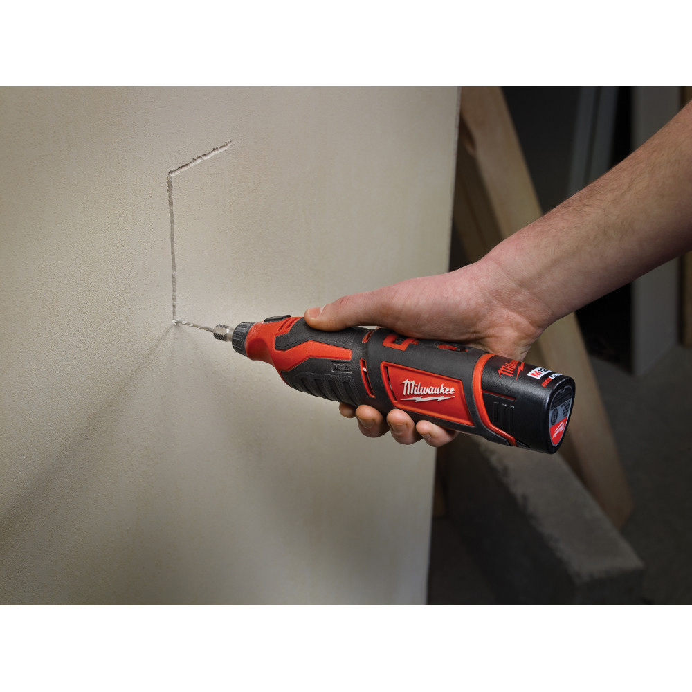 Milwaukee 2460-20 Rotary Tool, Tool Only, 12 V, 1.5 Ah, 1/8 in Chuck, Keyless Chuck, 5000 to 32,000 rpm Speed - 4