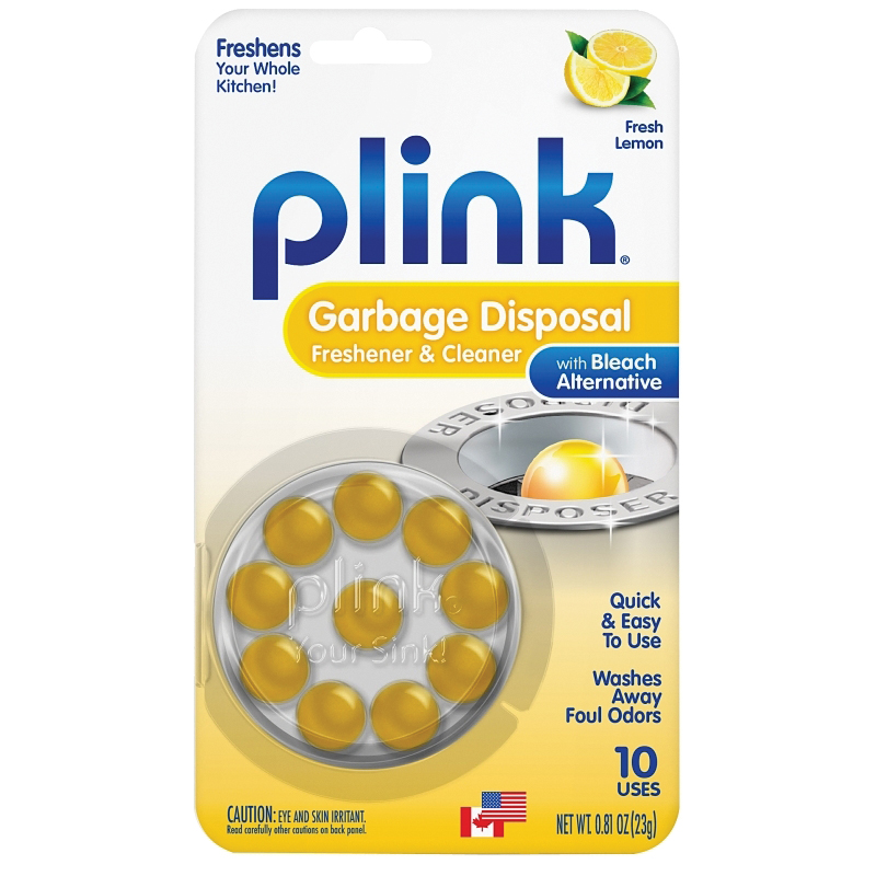 Plink 9010PRO Garbage Disposal Cleaner and Deodorizer Carton Carton, Lemon, Cloudy Pale Yellow - 1