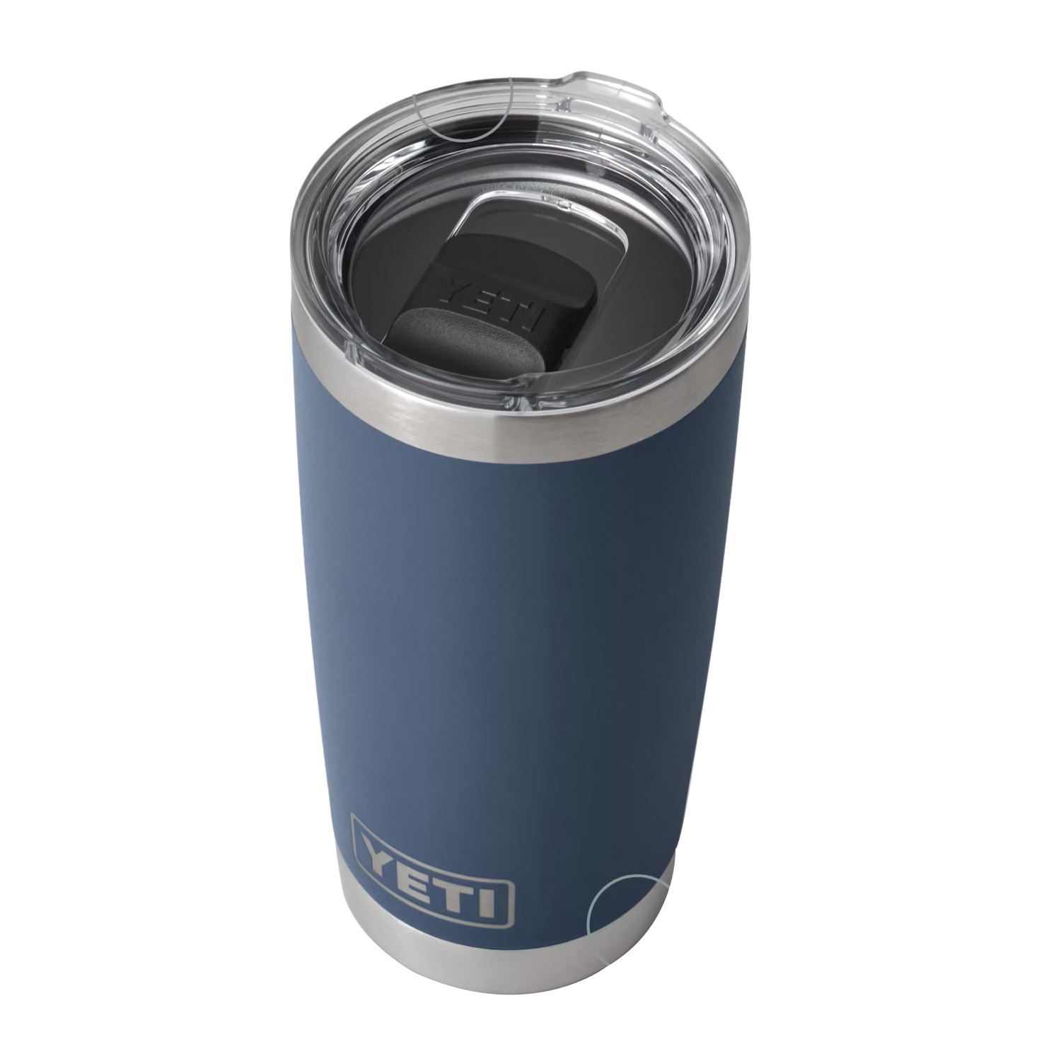 Yeti Rambler Series 21070060029 Tumbler, 20 oz, MagSlider Lid, Stainless Steel, Navy, Insulated - 2
