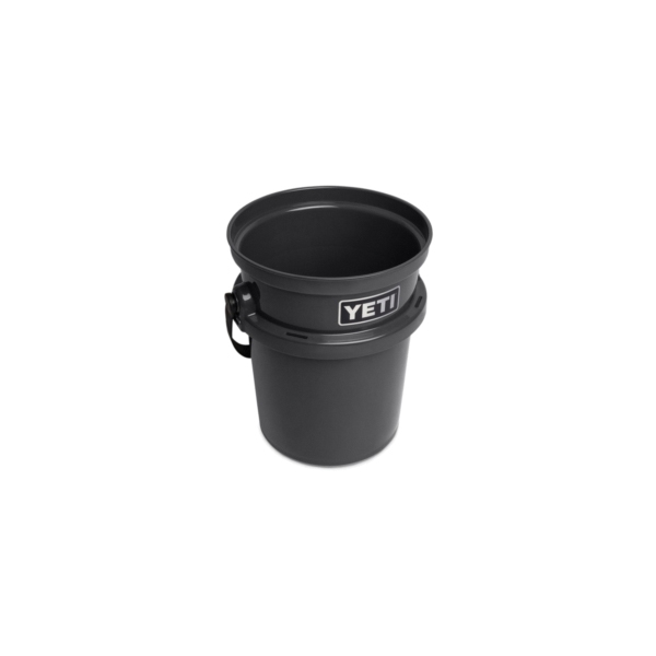 Yeti LoadOut Series 26010000012 Bucket, 5 gal, 10-1/4 in ID x 12-7/8 in OD Dia, Polyethylene, Charcoal - 2