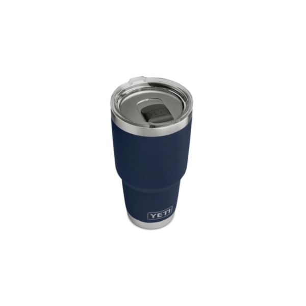 Yeti Rambler Series 21070070027 Tumbler, 30 oz, MagSlider Lid, Stainless Steel, Navy, Insulated - 3