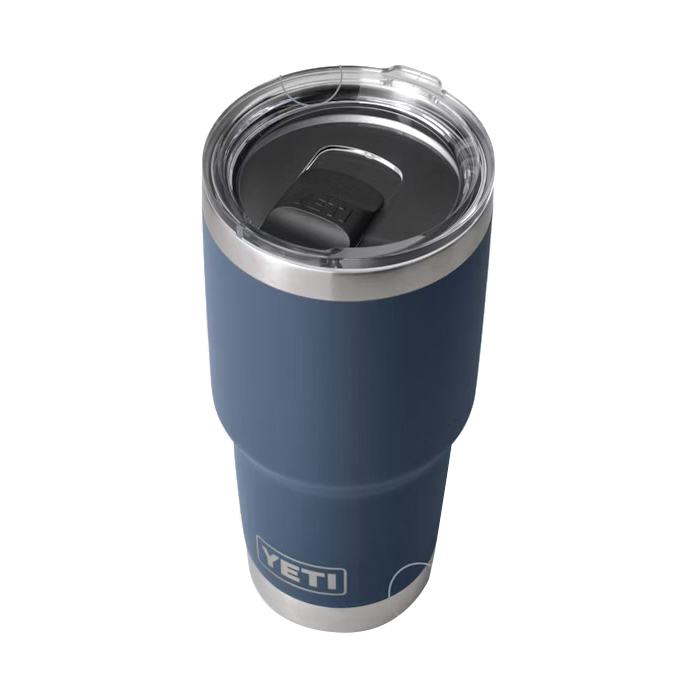 Yeti Rambler Series 21070070027 Tumbler, 30 oz, MagSlider Lid, Stainless Steel, Navy, Insulated - 4