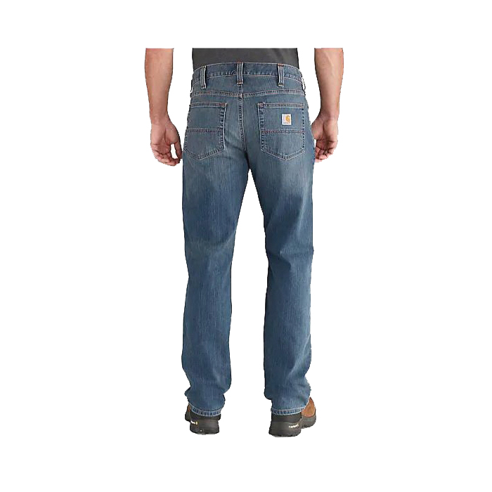 Carhartt 102804-964-30X32 Jeans, 30 in W, 32 in L, Coldwater, Relaxed Fit, Stretchable - 2