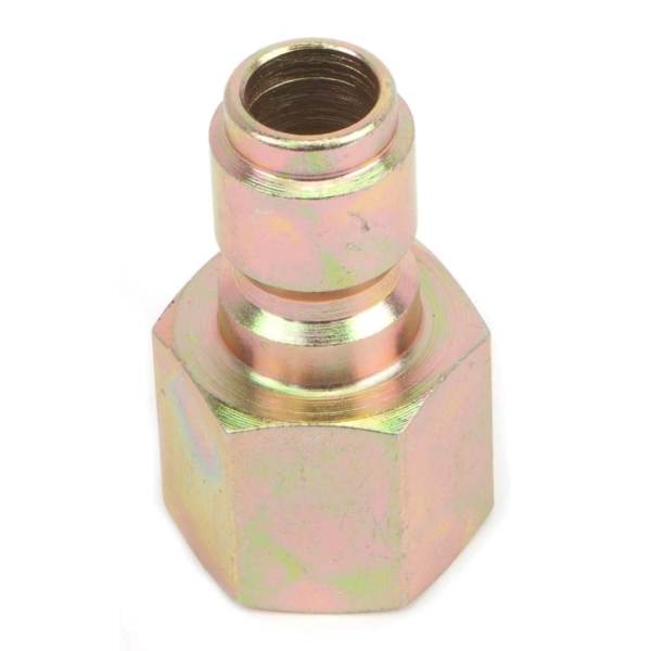 Forney 75137 Plug, 3/8 in Connection, Quick Connect Plug x FNPT, Steel - 1