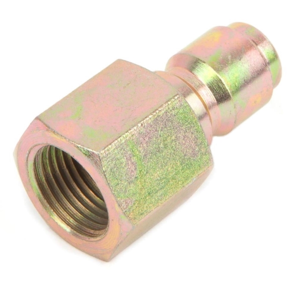Forney 75137 Plug, 3/8 in Connection, Quick Connect Plug x FNPT, Steel - 3