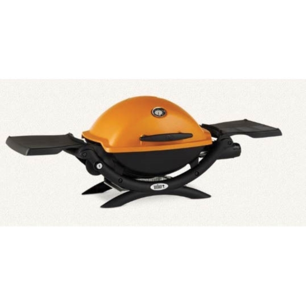 Weber Q 1200 Series 51190001 Gas Grill, 8500 Btu/hr BTU, Liquid Propane, 1 -Burner, Side Shelf Included: Yes - 3