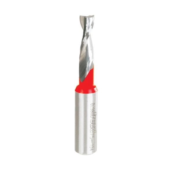 Freud 75-104 Up Spiral Bit, 5/16 in Dia Cutter, 3 in OAL, 1/2 in Dia Shank, 2-Cutter, Carbide - 1