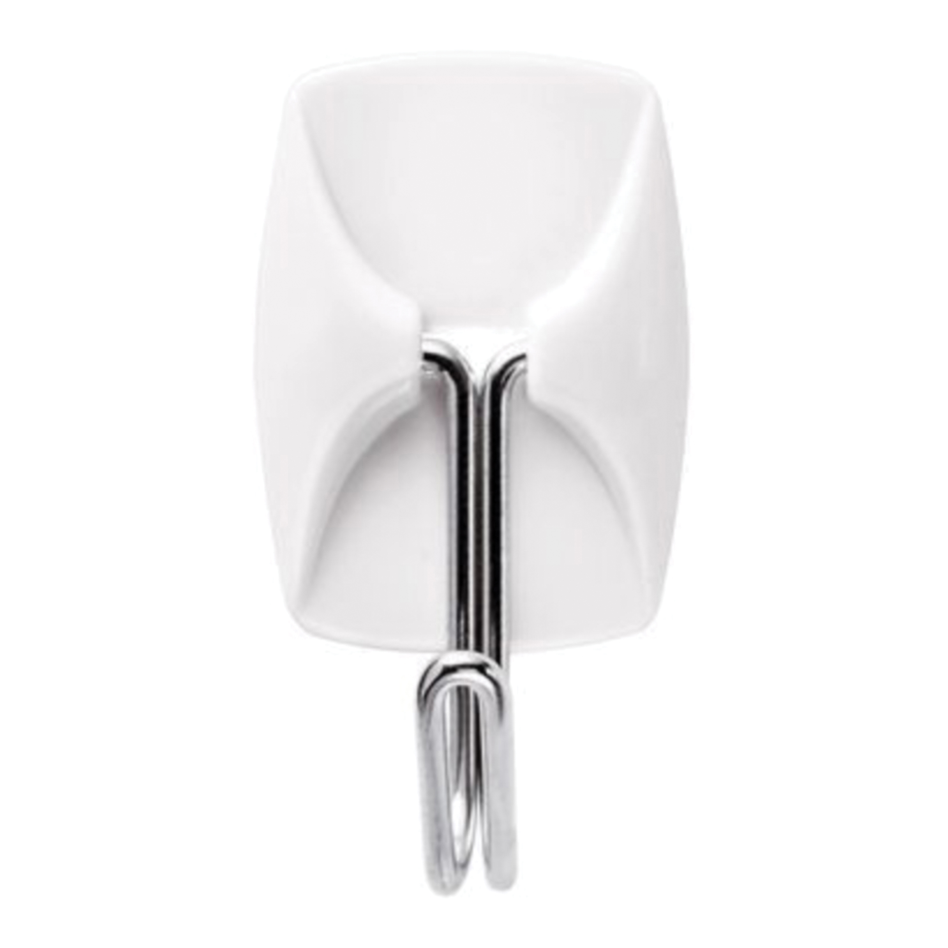 Command KIT Small Wire Hook, 3/4 in Opening, 0.5 lb, 3-Hook, Plastic, White - 2