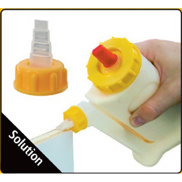 Fastcap GluBot 8284003 Glue Bottle, 16 oz Capacity, Polyethylene - 4