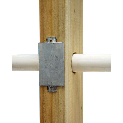 Simpson Strong-Tie NS Series NS1 Stopper, 14 ga, Steel, Galvanized/Zinc - 2