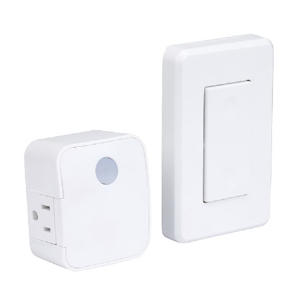 AmerTac RFK1600LC Wall Switch, 15 A, 1875 W, White - 4