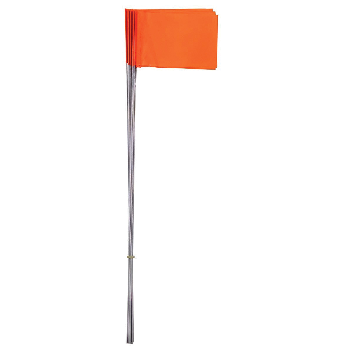 CH Hanson 15275 Stake Flag, Orange, 2-1/2 in W Flag, 3-1/2 in H Flag, 15 in OAH, PVC Flag - 2