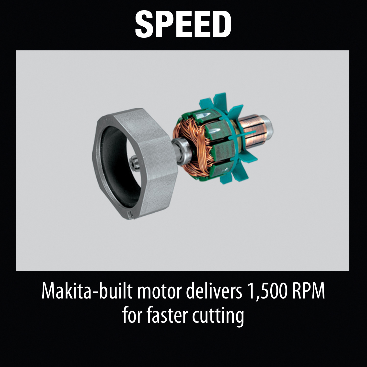 Makita SH02R1 Circular Saw Kit, Battery Included, 12 V, 2 Ah, 3-3/8 in Dia Blade, 0 to 45 deg Bevel - 5