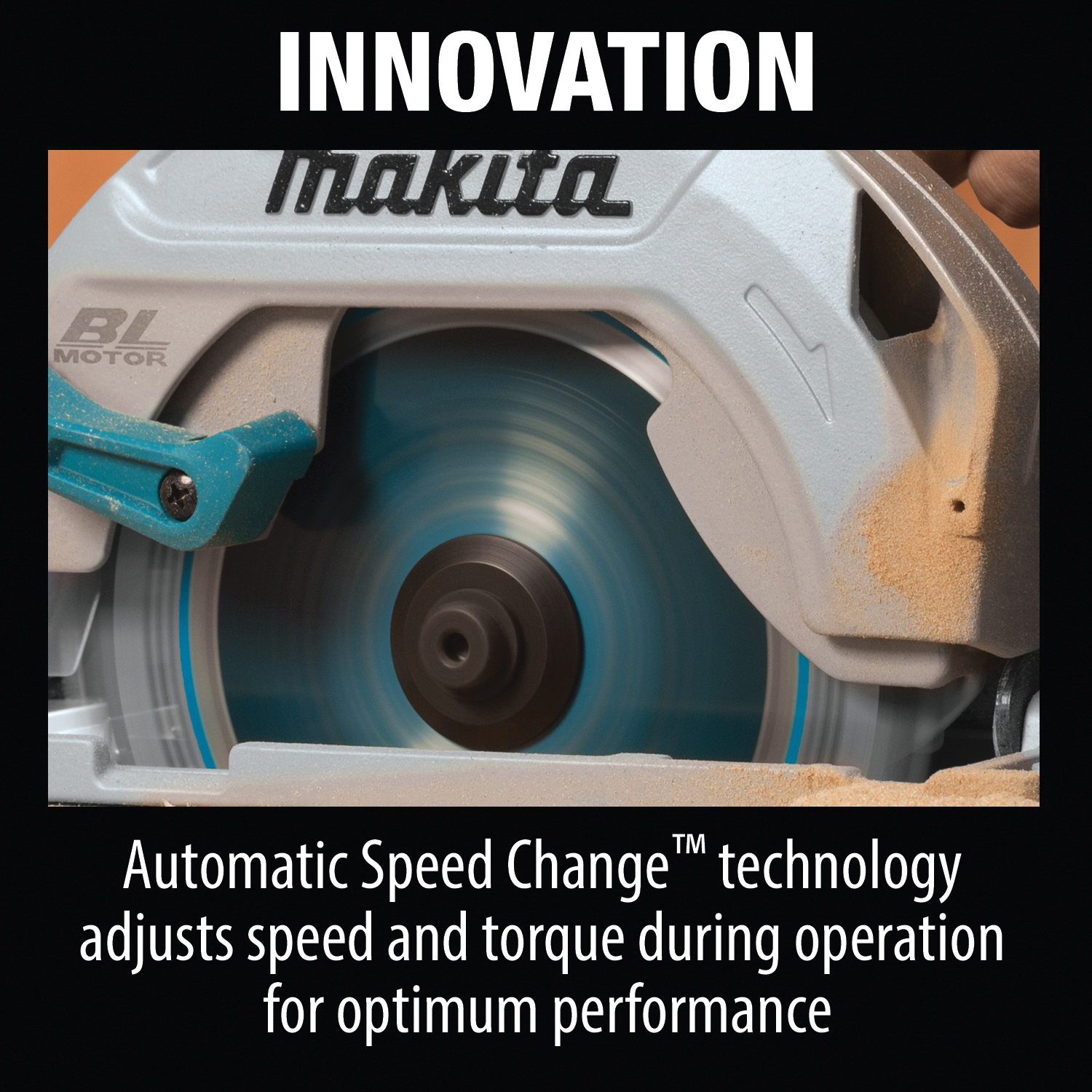 Makita XSH03Z Series Circular Saw, Includes: (1) #A-85092 6-1/2 in 24T Carbide Tipped Saw Blade, Tool Only, 18 V - 4