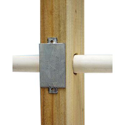 Simpson Strong-Tie NS Series NS2 Stopper, 14 ga, Steel, Galvanized/Zinc - 2