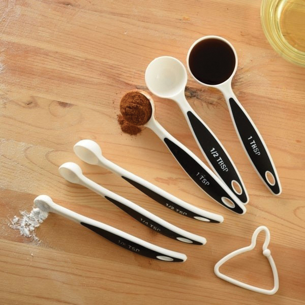 Norpro 3017 Measuring Spoon Set, White - 4