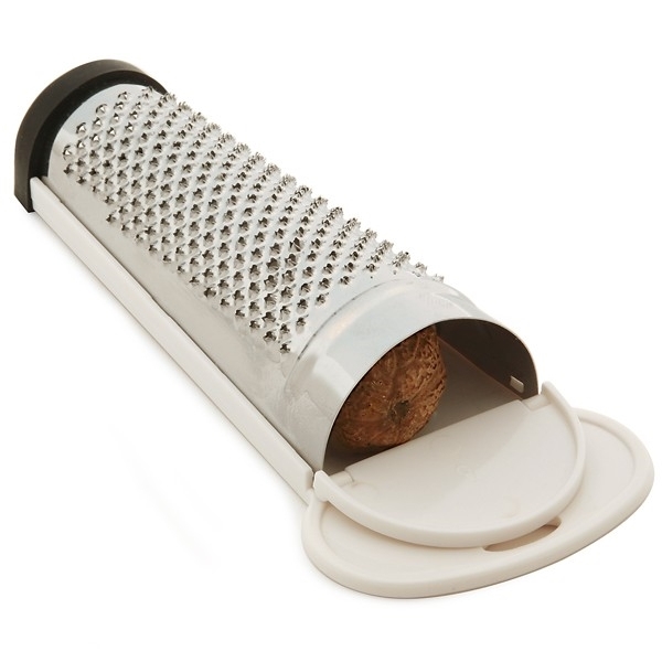 Norpro 335 Nutmeg Grater, Metal, White - 2