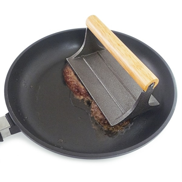 Norpro 1400 Grill/Bacon Press, Cast Iron - 4