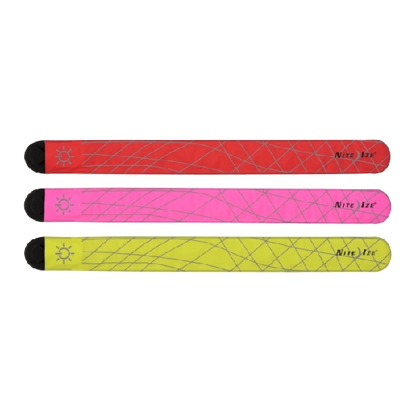 Nite Ize SlapLit Series SLP2-33-R3 LED Slap Wrap, 3 V Battery, Lithium Battery, LED Lamp, 100 hr Run Time, Neon Yellow - 3