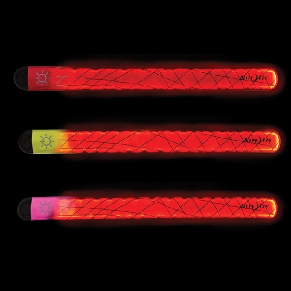 Nite Ize SlapLit Series SLP2-33-R3 LED Slap Wrap, 3 V Battery, Lithium Battery, LED Lamp, 100 hr Run Time, Neon Yellow - 4