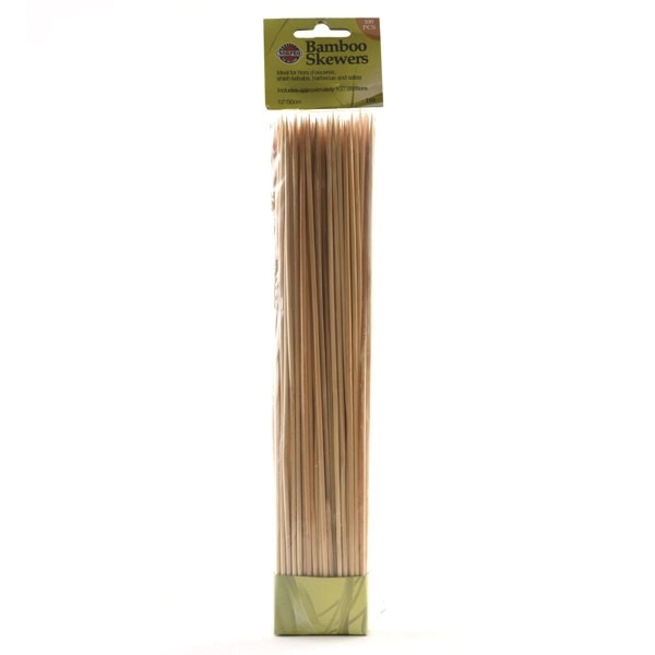 Norpro 195 Disposable Skewer, 12 in OAL, Bamboo Head - 3
