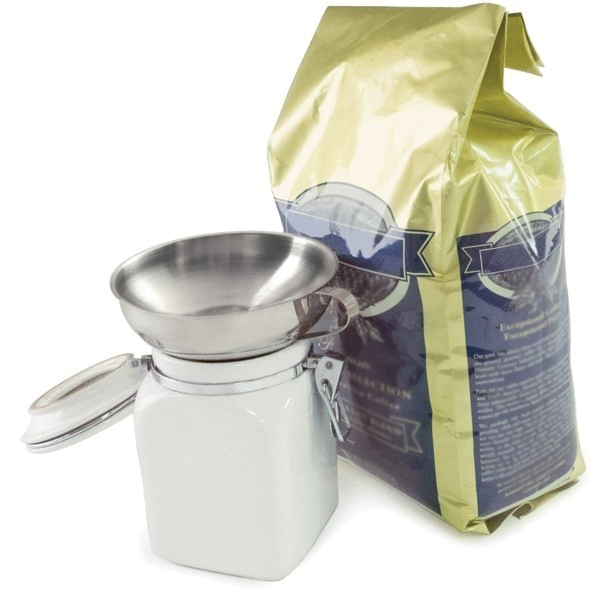Norpro 248 Funnel, 4 oz, 5-1/2 in Dia, Stainless Steel - 3