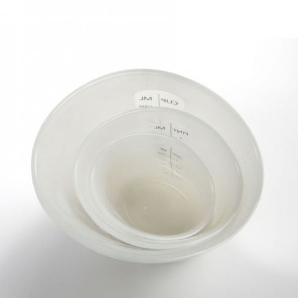 Norpro 3014 Measuring Cup, 8 oz, Silicon, Clear - 3