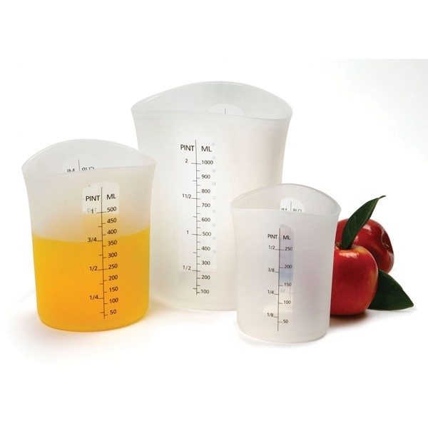 Norpro 3014 Measuring Cup, 8 oz, Silicon, Clear - 4