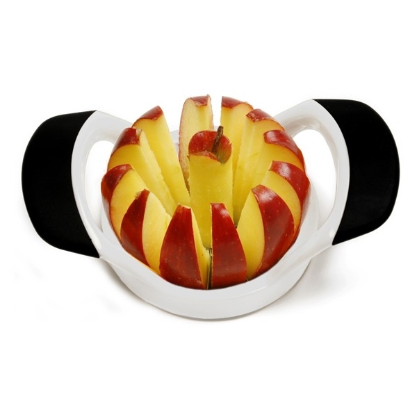 Norpro GRIP-EZ Series 5118 Fruit Wedger/Corer, Stainless Steel Blade, Plastic Handle, White - 2