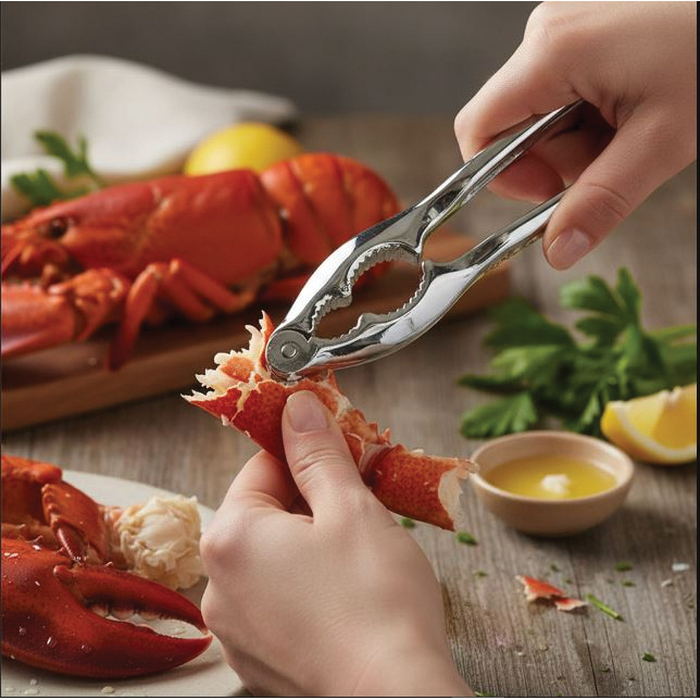 Norpro 6523 Lobster/Nut Cracker, Zinc Alloy Jaw, Chrome Jaw - 4