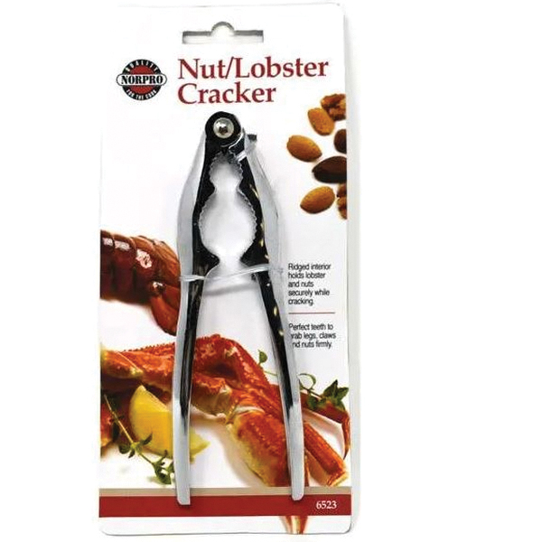 Norpro 6523 Lobster/Nut Cracker, Zinc Alloy Jaw, Chrome Jaw - 5