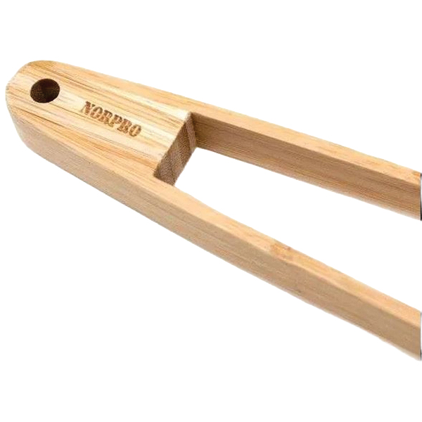 Norpro 7646 Tong, 12 in L, Bamboo - 5