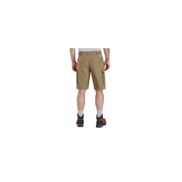 Carhartt 103542-253-38 Cargo Shorts, 38 in, Cotton/Elastane, Dark Khaki - 4