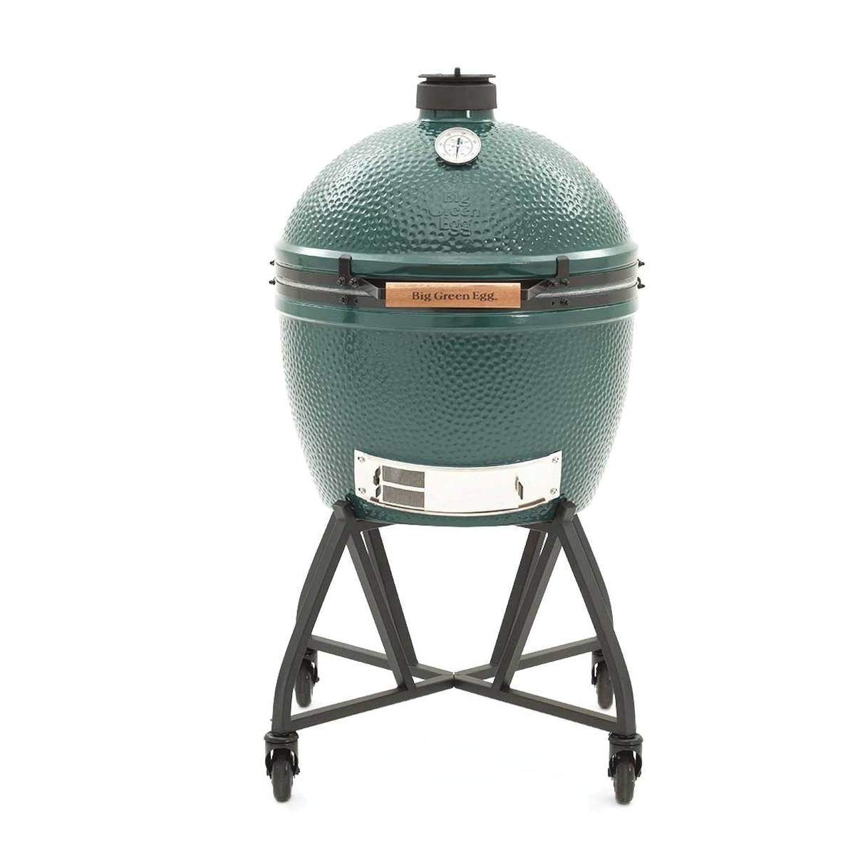 Big Green Egg 121158 Integrated Nest and Handler, 34 in OAL, 35 in OAW, 26 in OAH, Steel, Black, Powder-Coated - 2