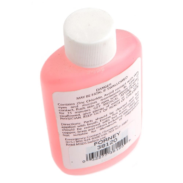 Forney 38120 Flux, 2 oz Bottle, Liquid, Red - 2