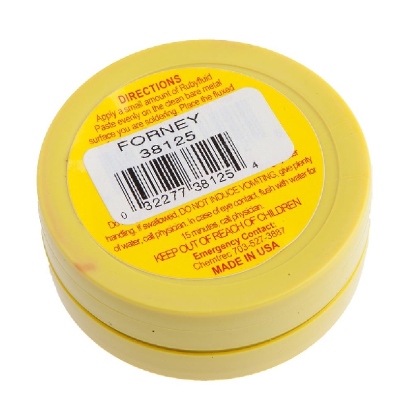 Forney 38125 Flux, 1.69 oz, Paste, Red - 2